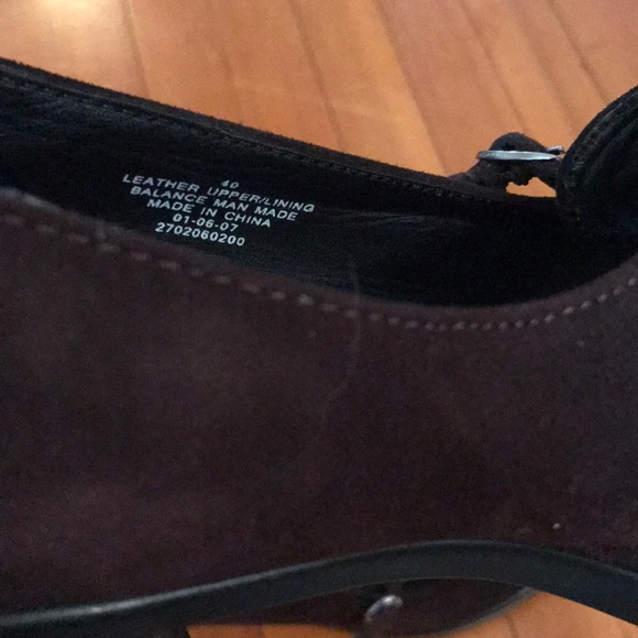 Dansko Chocolate Suede Mary Janes - Picture 4 of 5